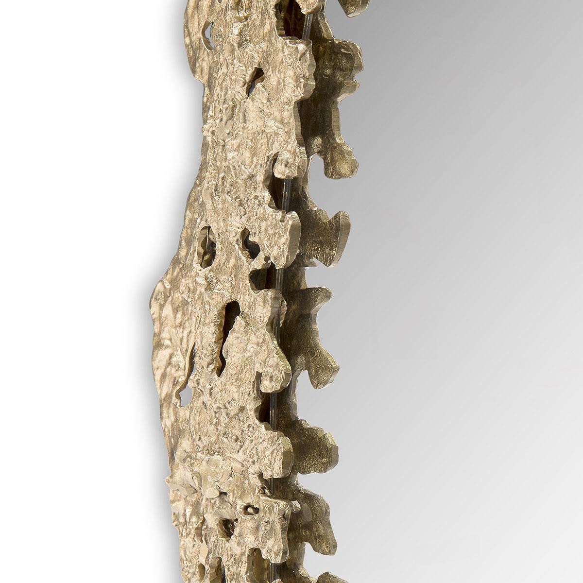 Espelho explosão vulcão