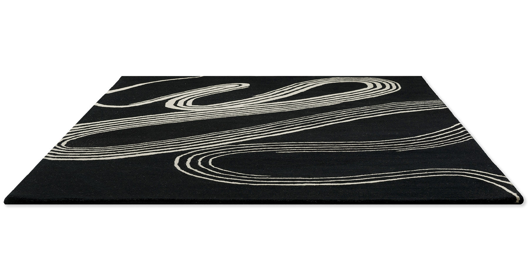 Tapete Decor Flow Caviar Tufted à Mão | Tamanho: 200 × 280 cm