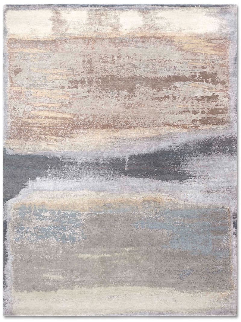 Tapete Bege Mix Feito à Mão Luxury