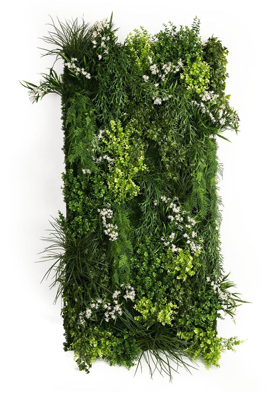 Composição de Parede em Vegetação Exterior Meleda