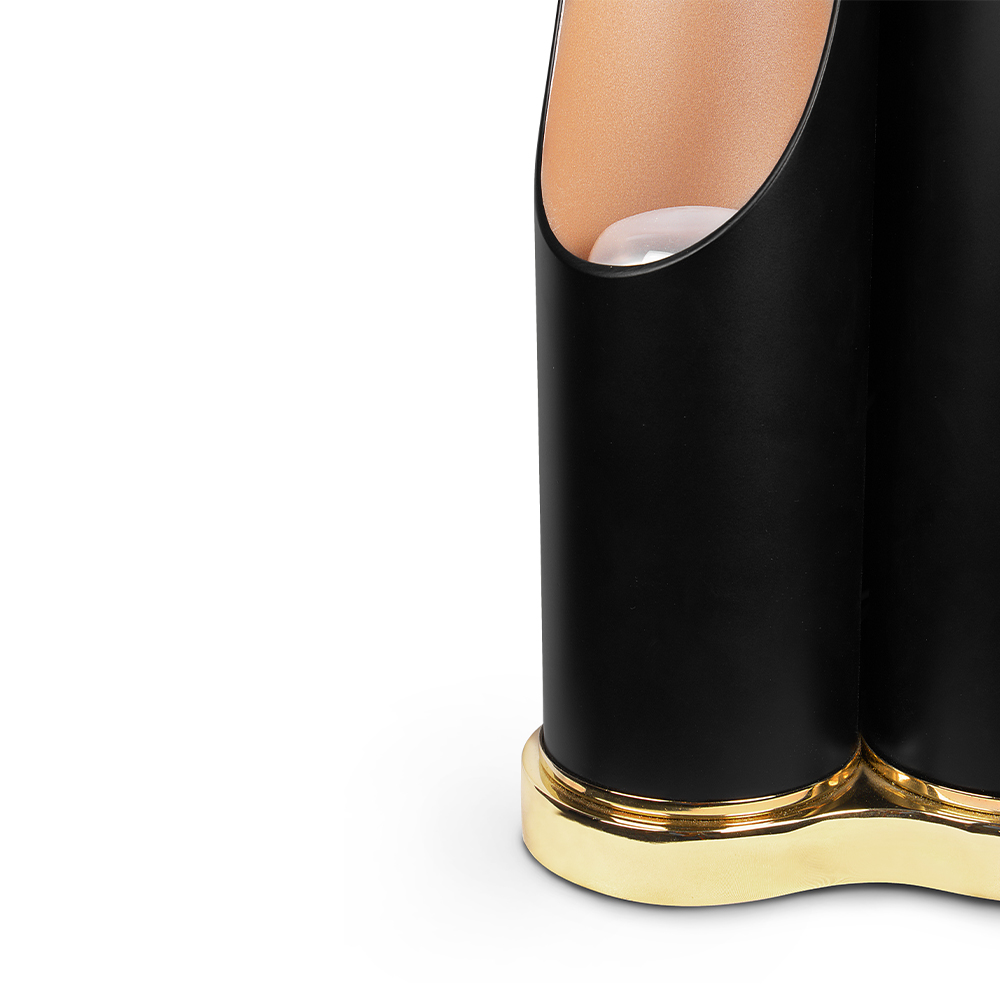 Candeeiro de mesa tom profundo