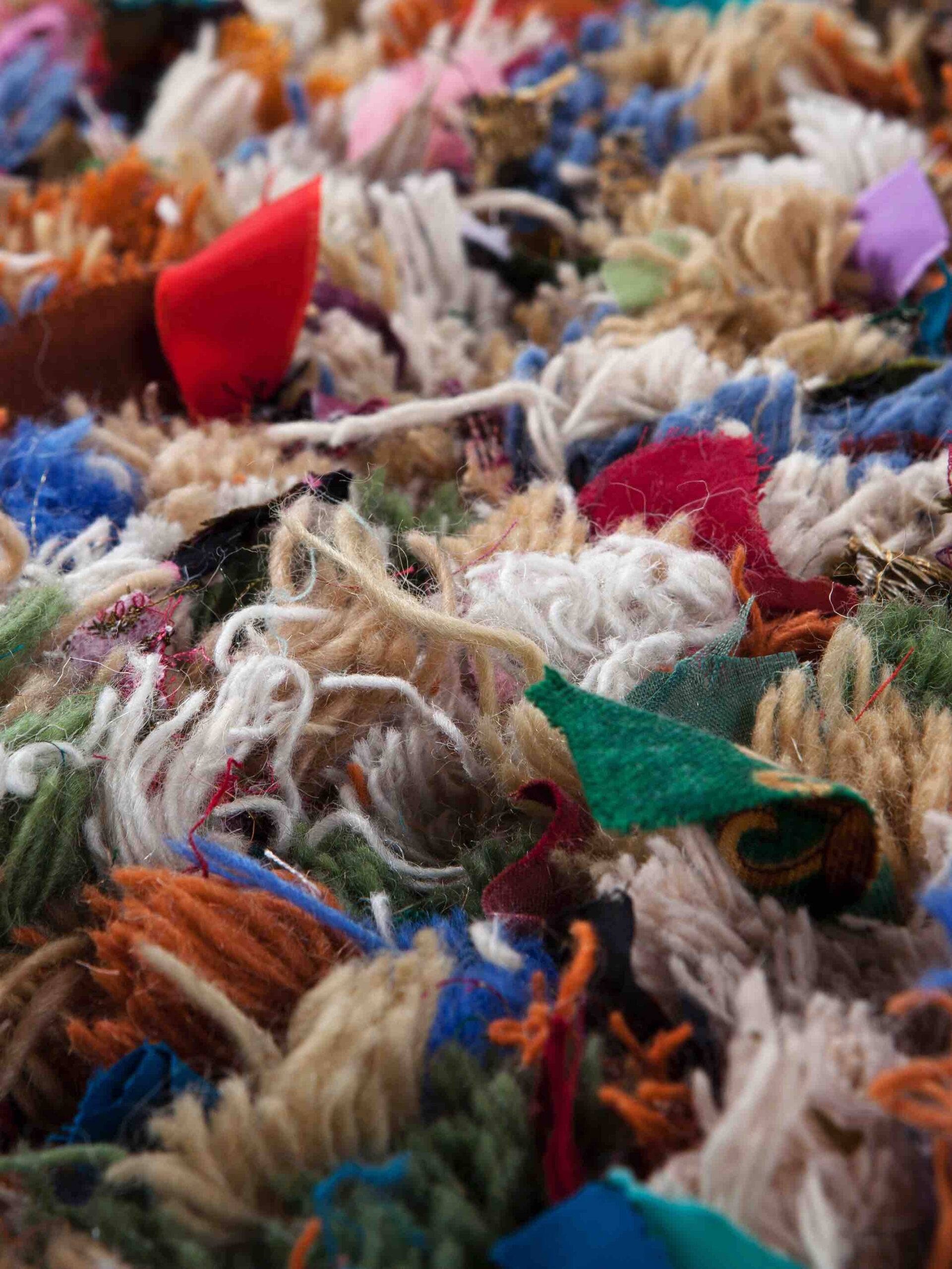 Tapete Hand Redondo Designer Tecido à Mão