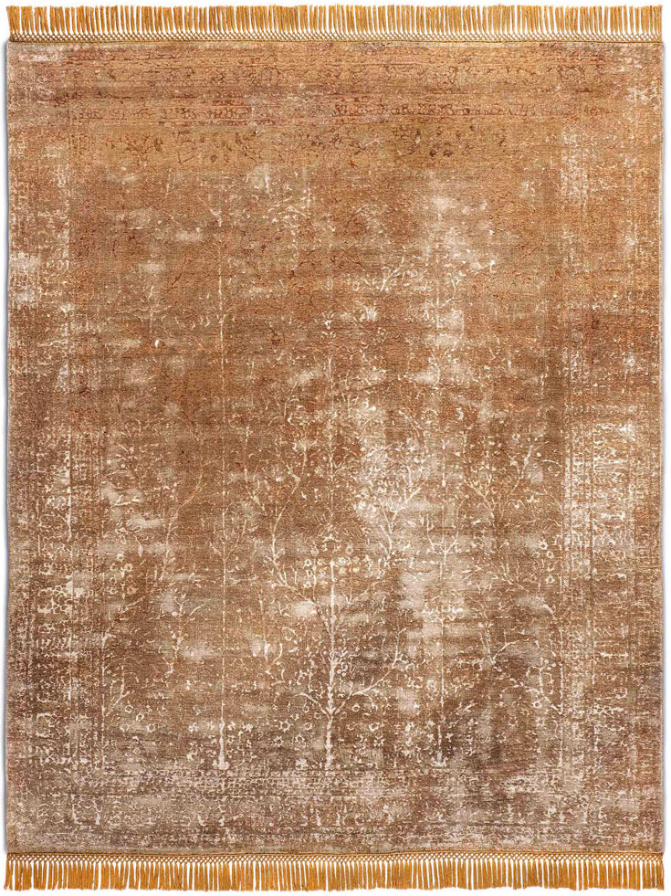 Tapete Luxuoso Zero Pile Feito à Mão | Tamanho: 140 × 210 cm