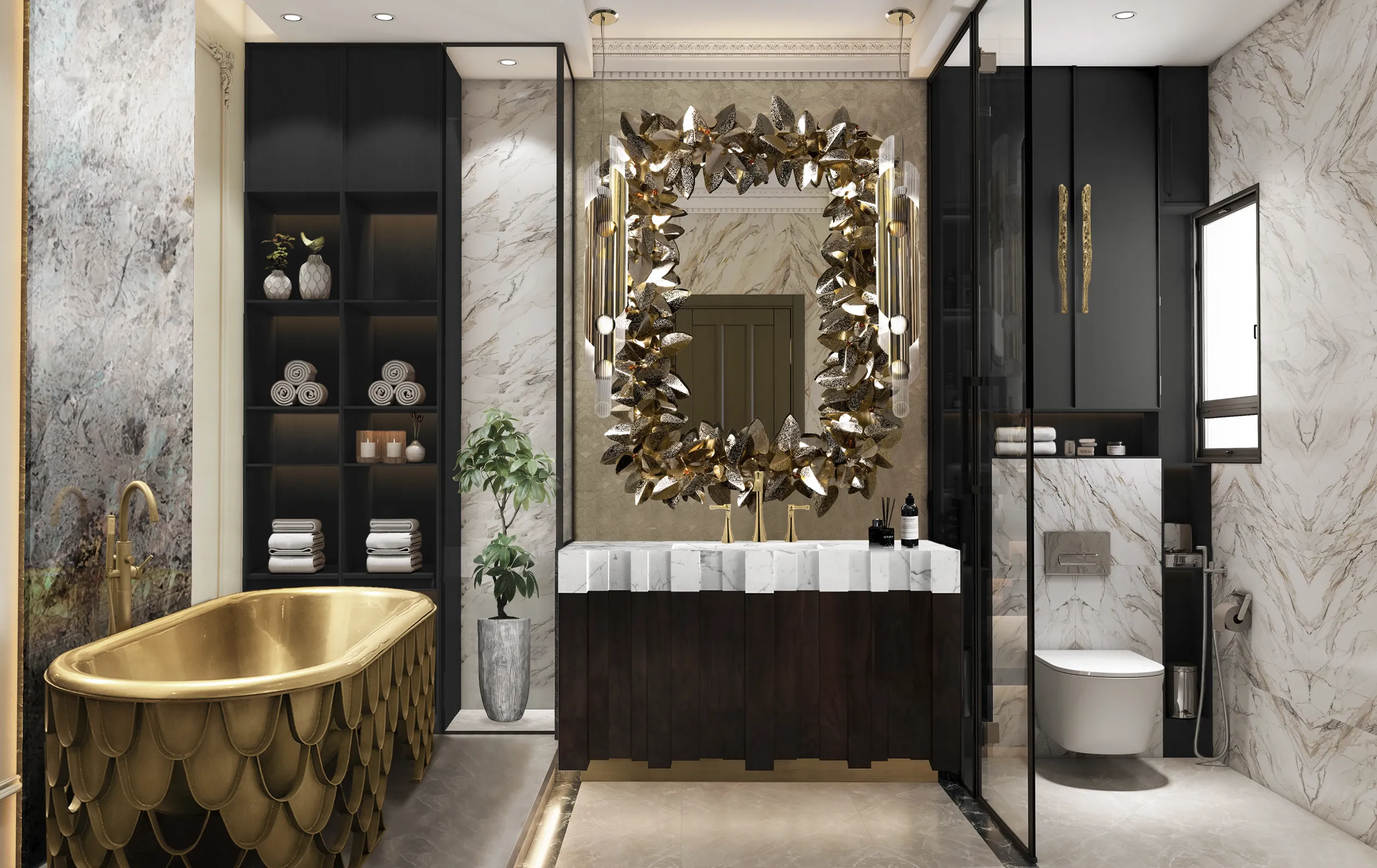 Espelho retangular Royal