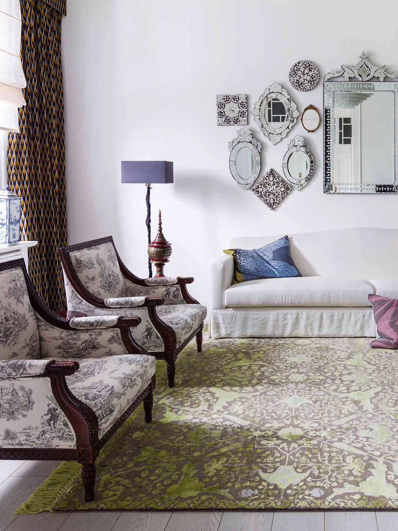 Tapete Luxuoso Teheran Green