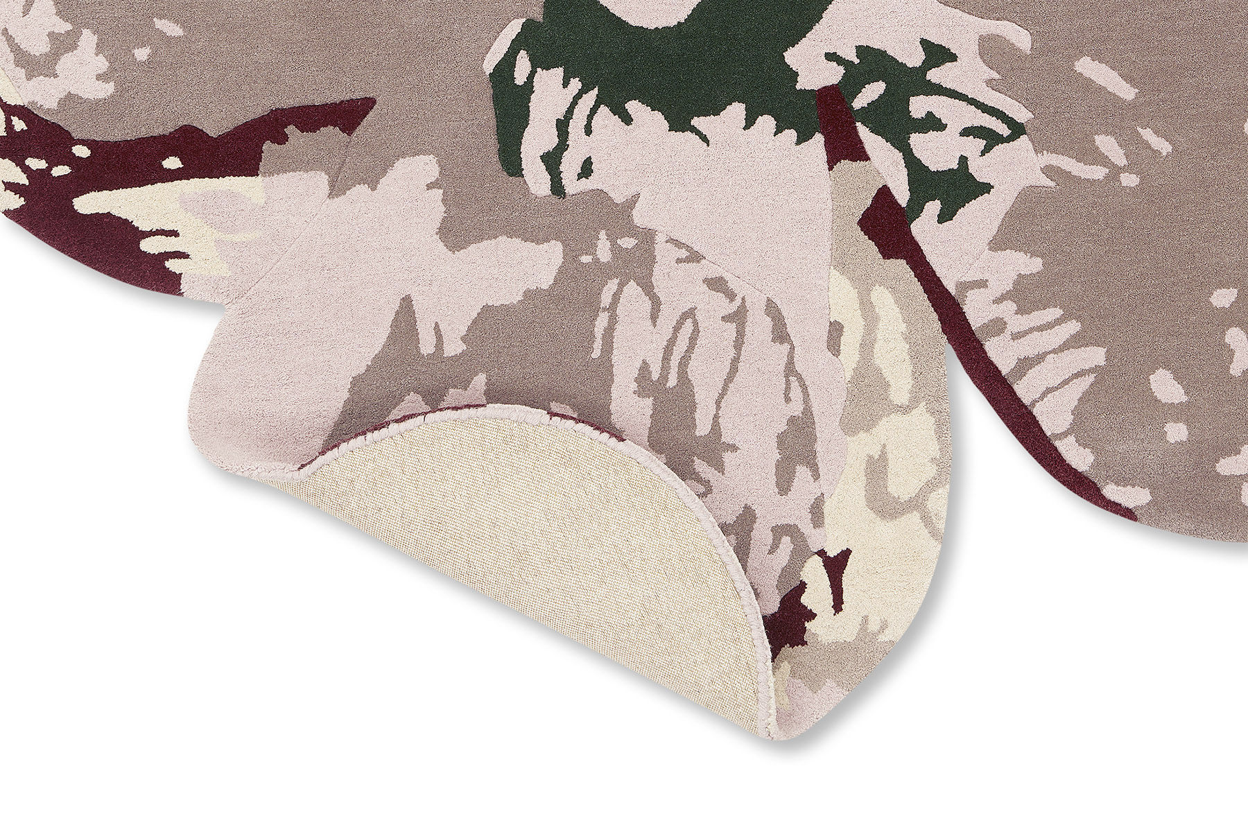 Tapete Magnolia Bordô | Tamanho: Ø 200 cm