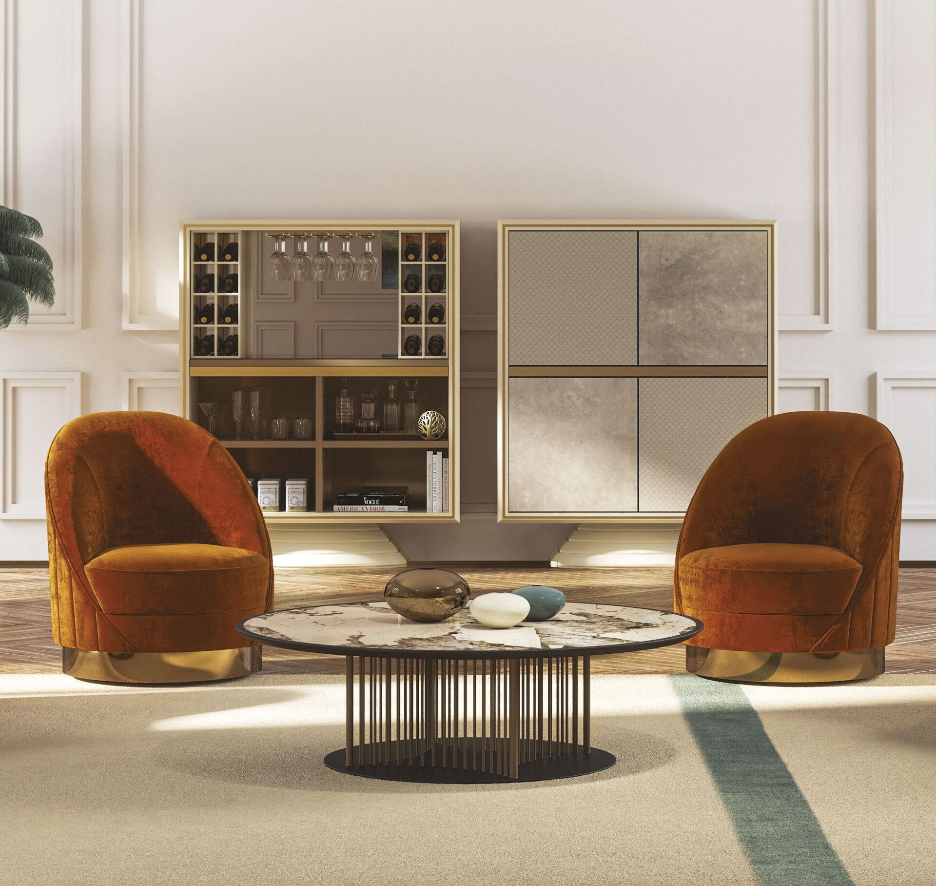 Poltrona Giratória Capsule - 2