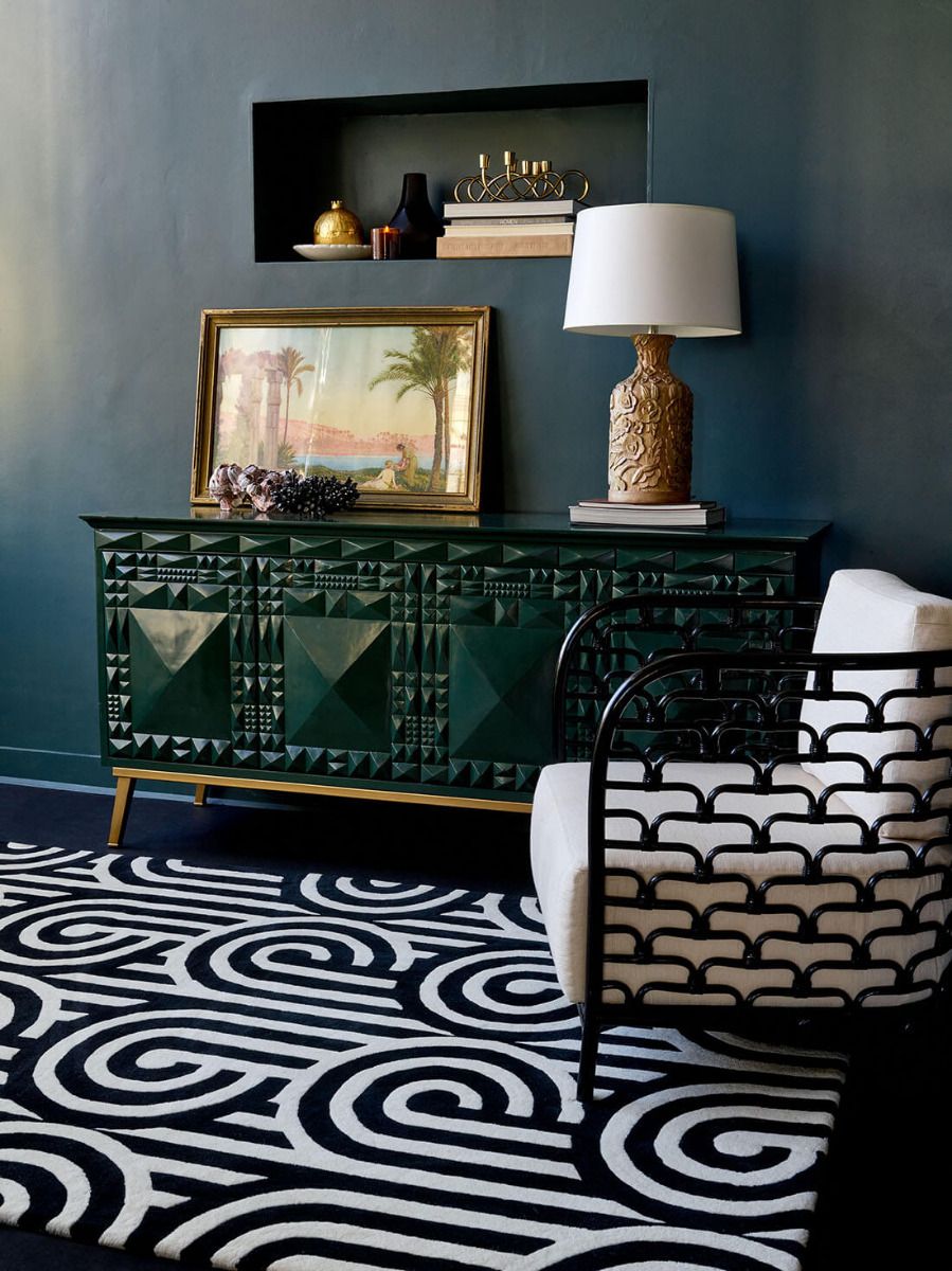 Tapete Turnabouts Preto