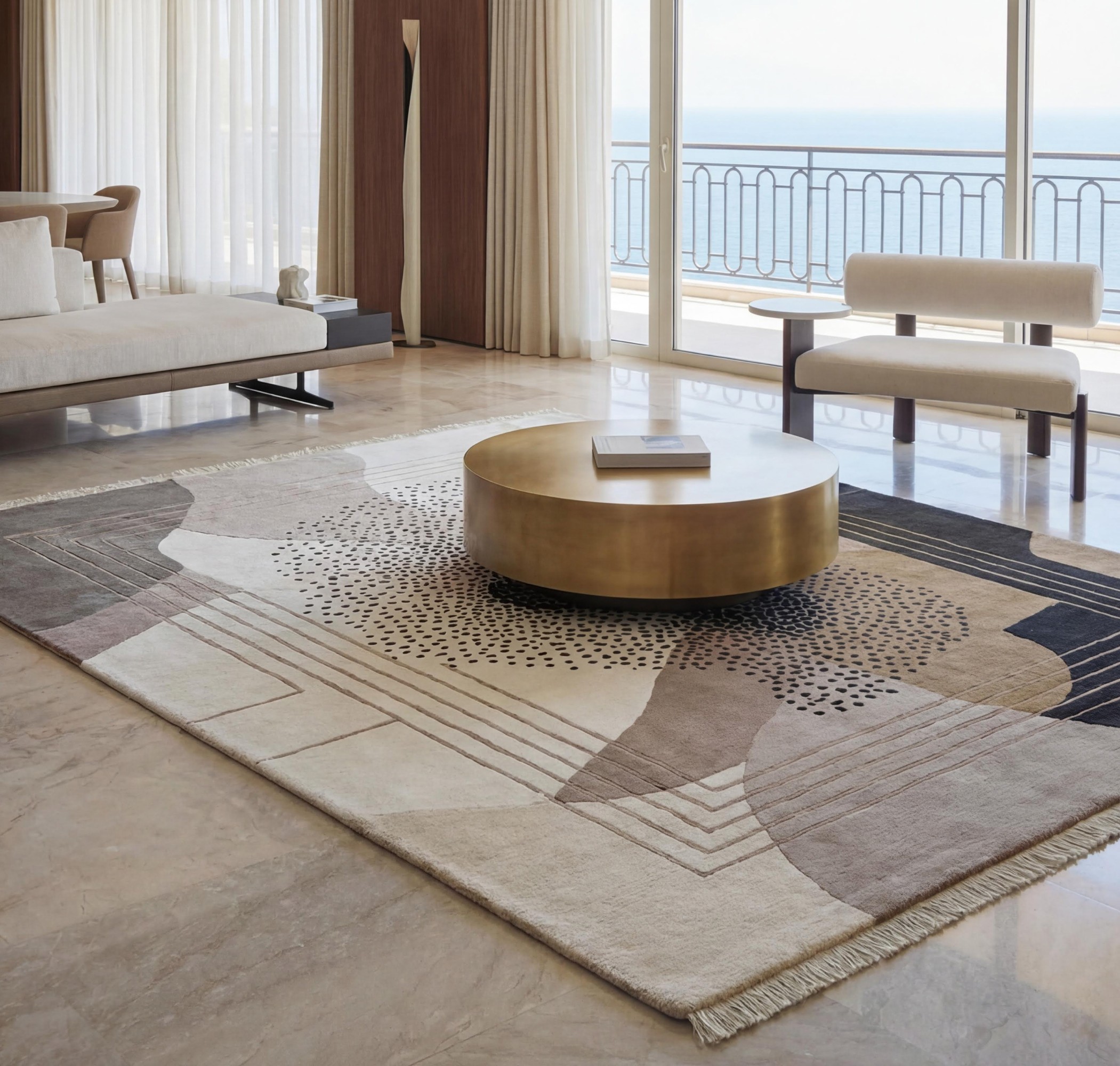 Tapete Abstract Figure Mono