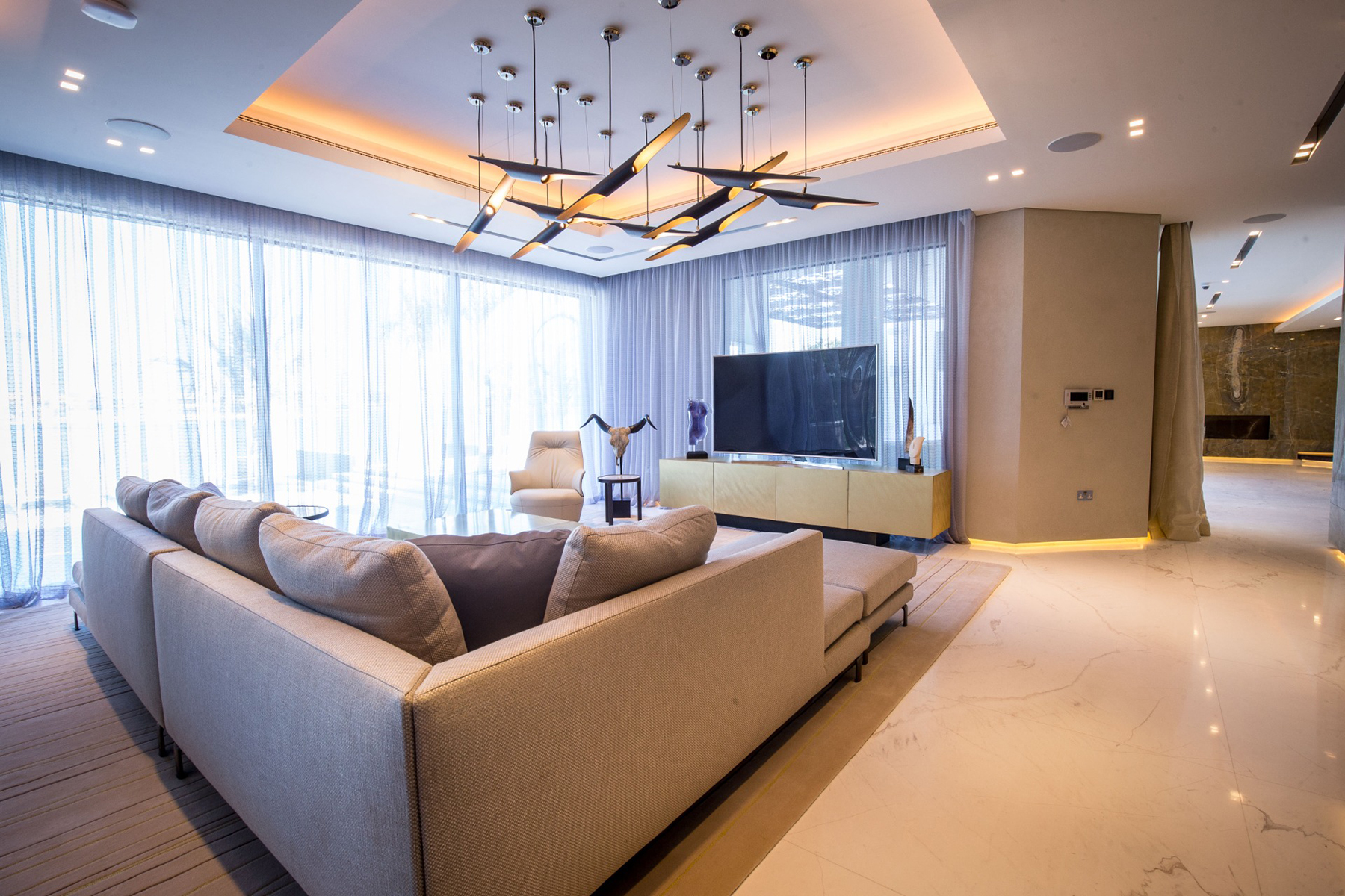 Candeeiro suspenso tom profundo - 12