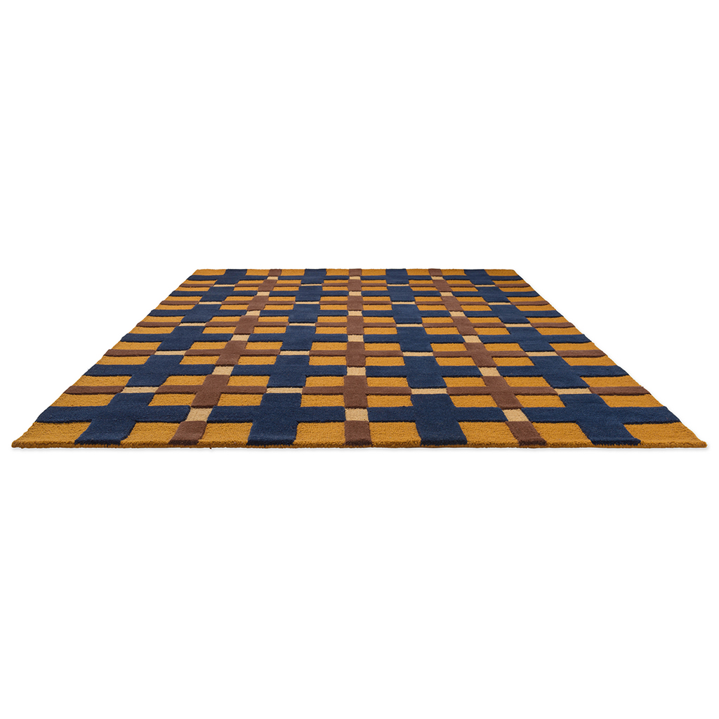 Tapete Decor Milano Ocre Dourado | Tamanho: 140 × 200 cm