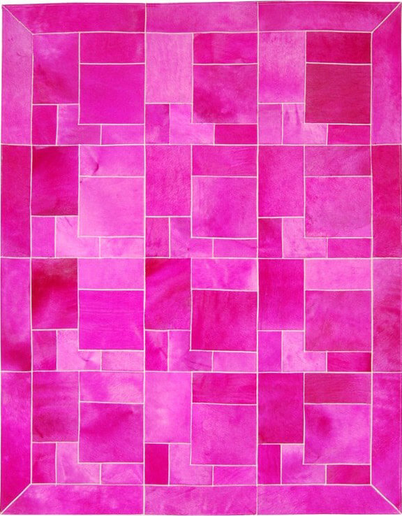 Tapete Pele de Vaca Puzzle col.7 | Tamanho: 220 × 300 cm