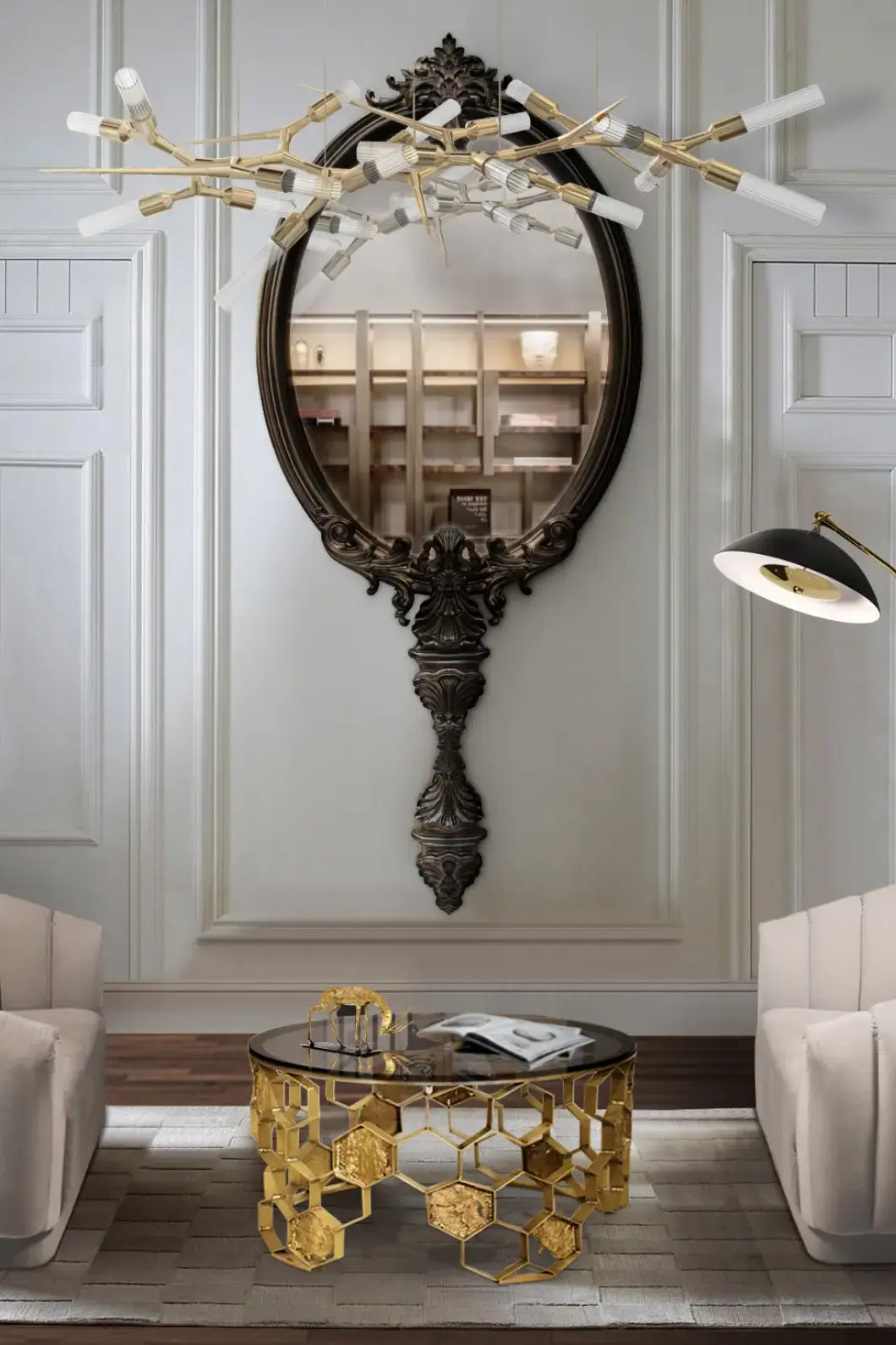 Candeeiro suspenso aresta cristal - 11