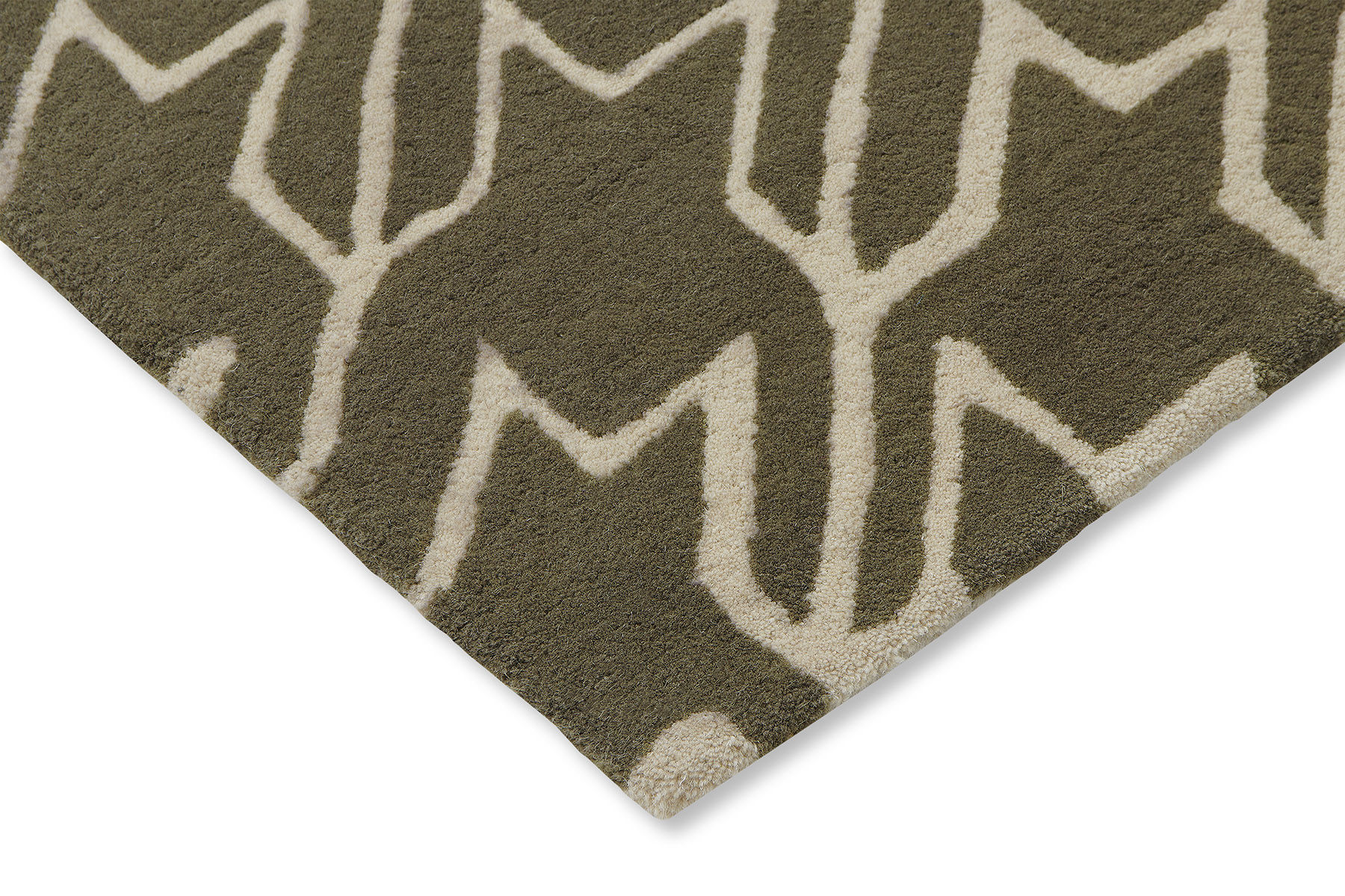 Tapete Houndstooth Cinzento | Tamanho: 170 × 240 cm