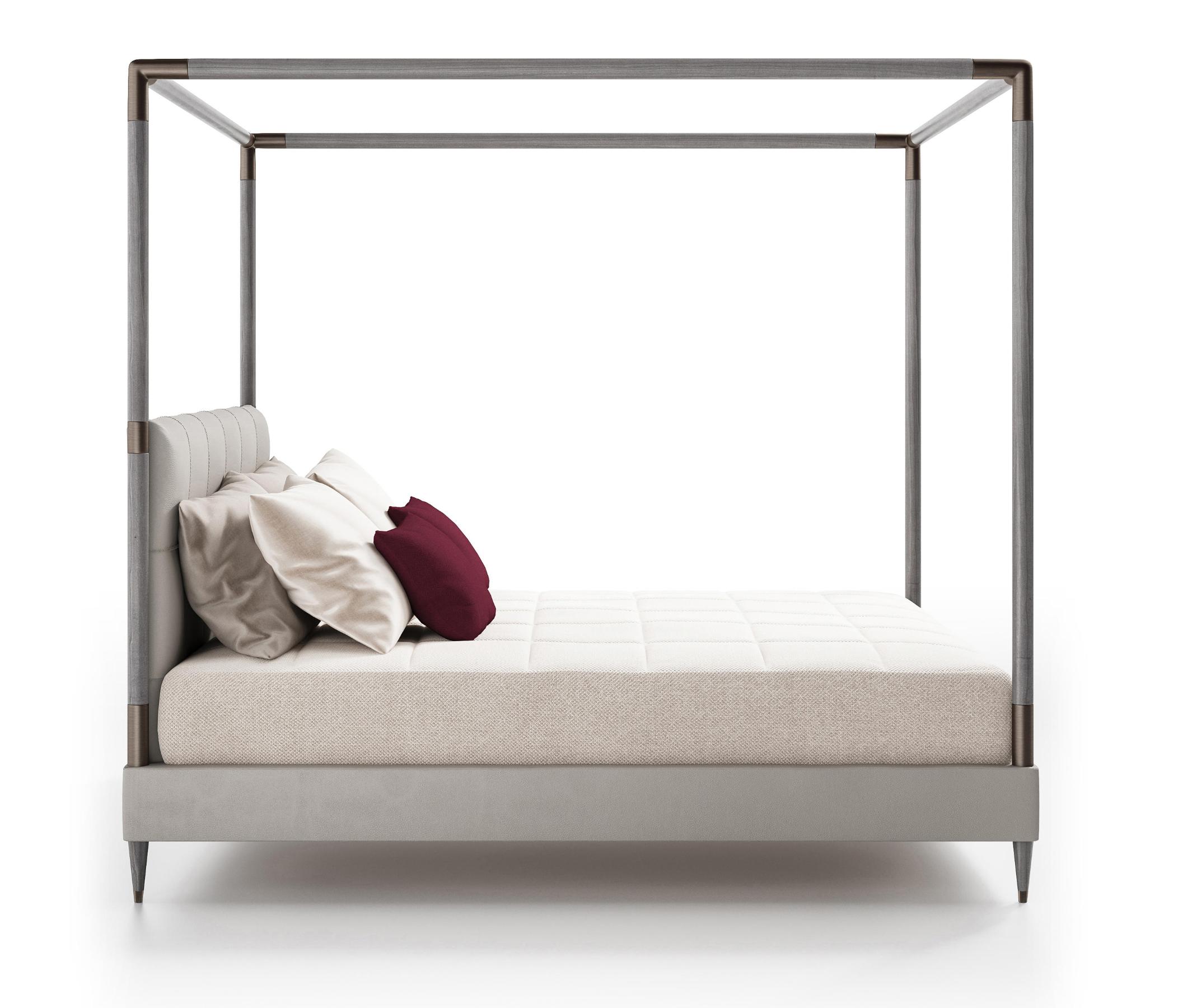 Cama Italiana Moderna com Dossel | Tamanho do colchão: 180 × 200 cm