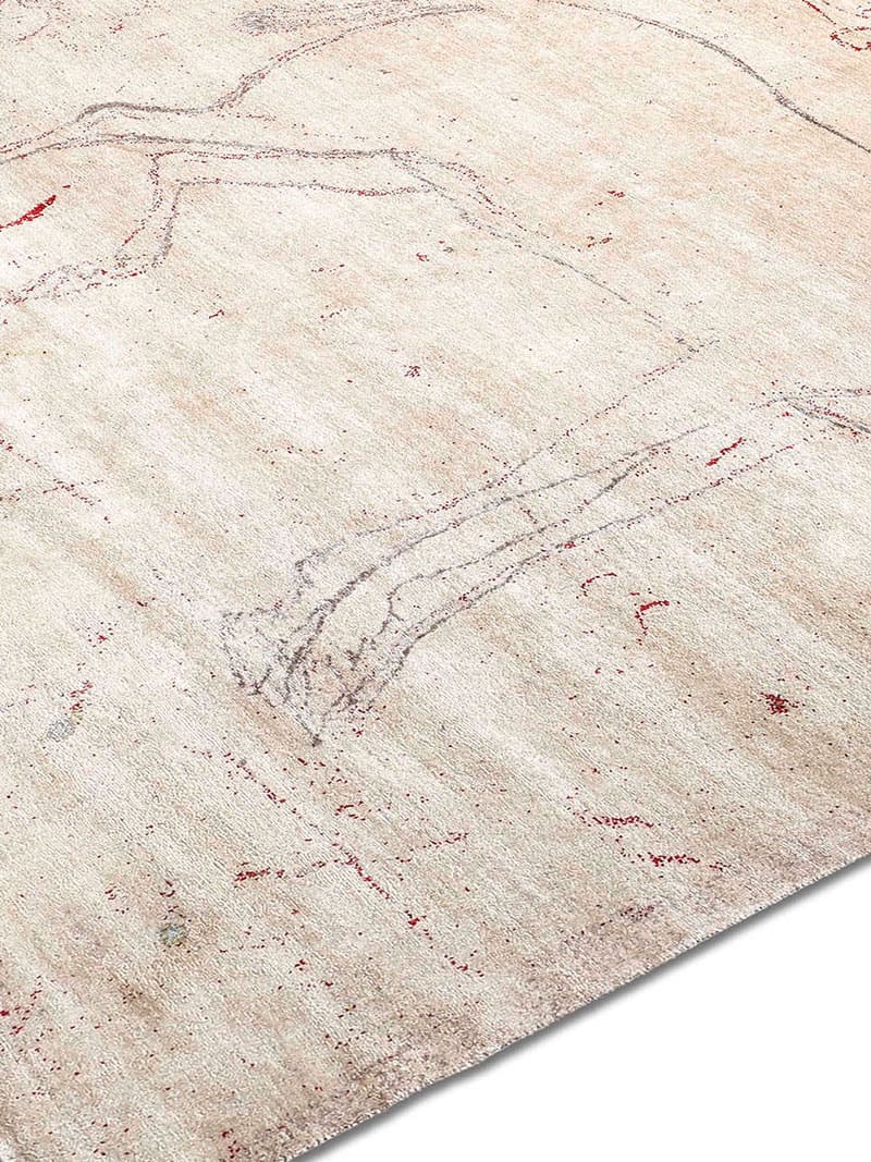 Tapete Antelope Tecido à Mão