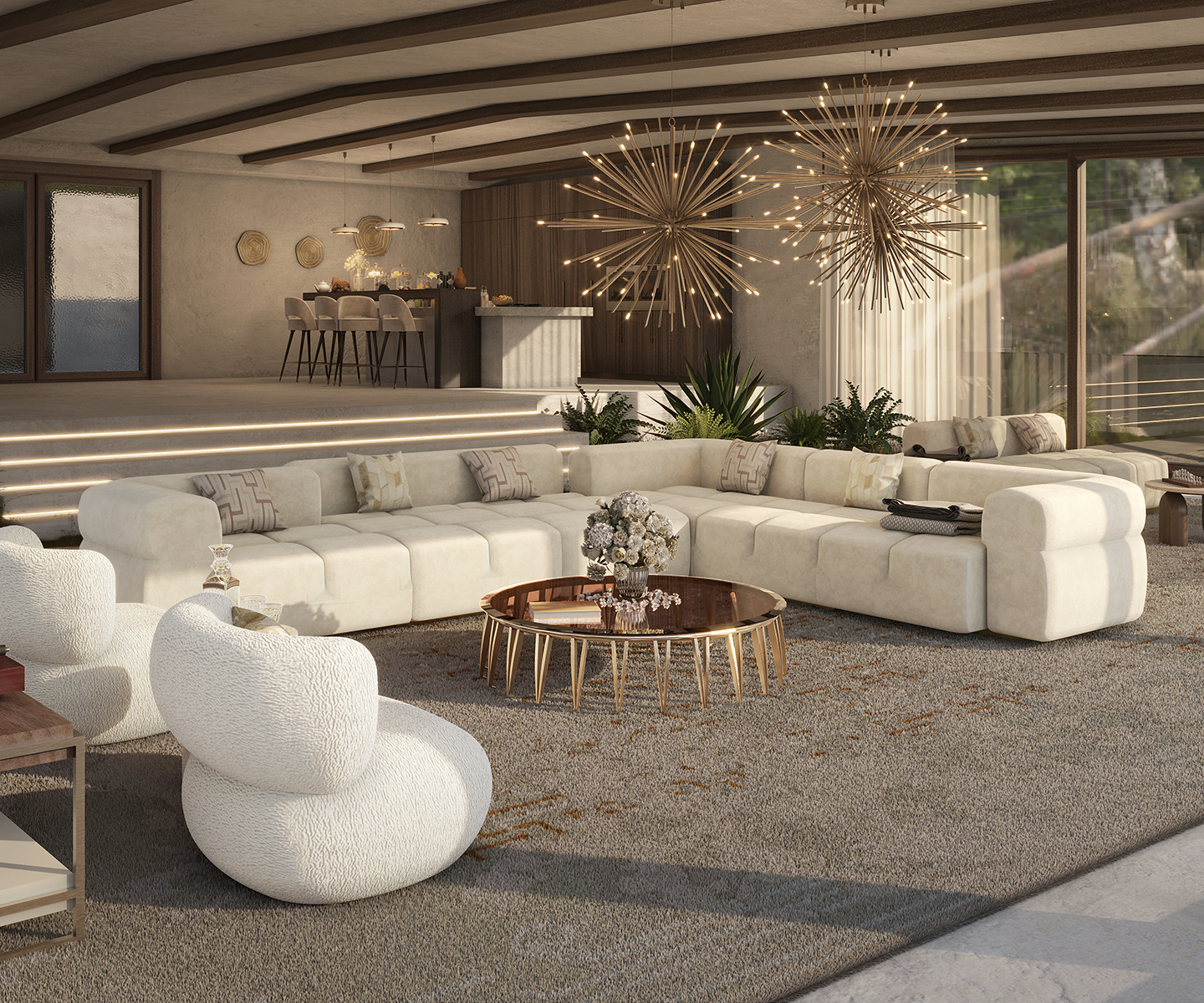 Candeeiro suspenso explosão - 4