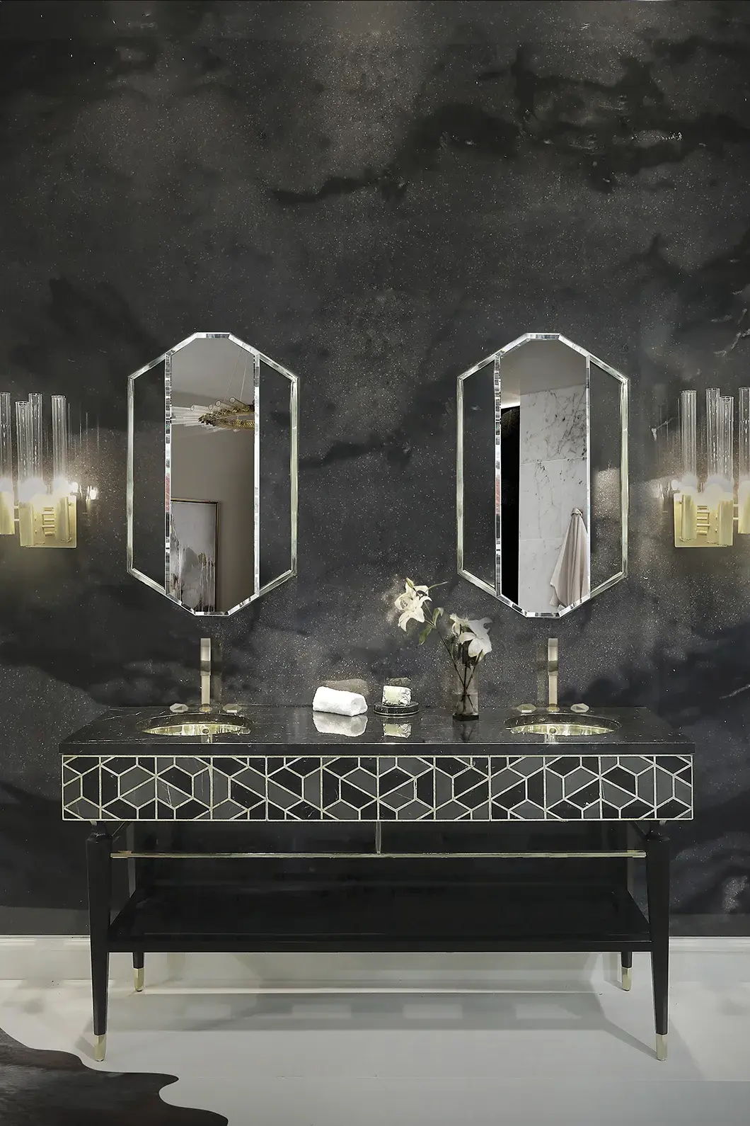 Móvel de casa de banho Shellstone