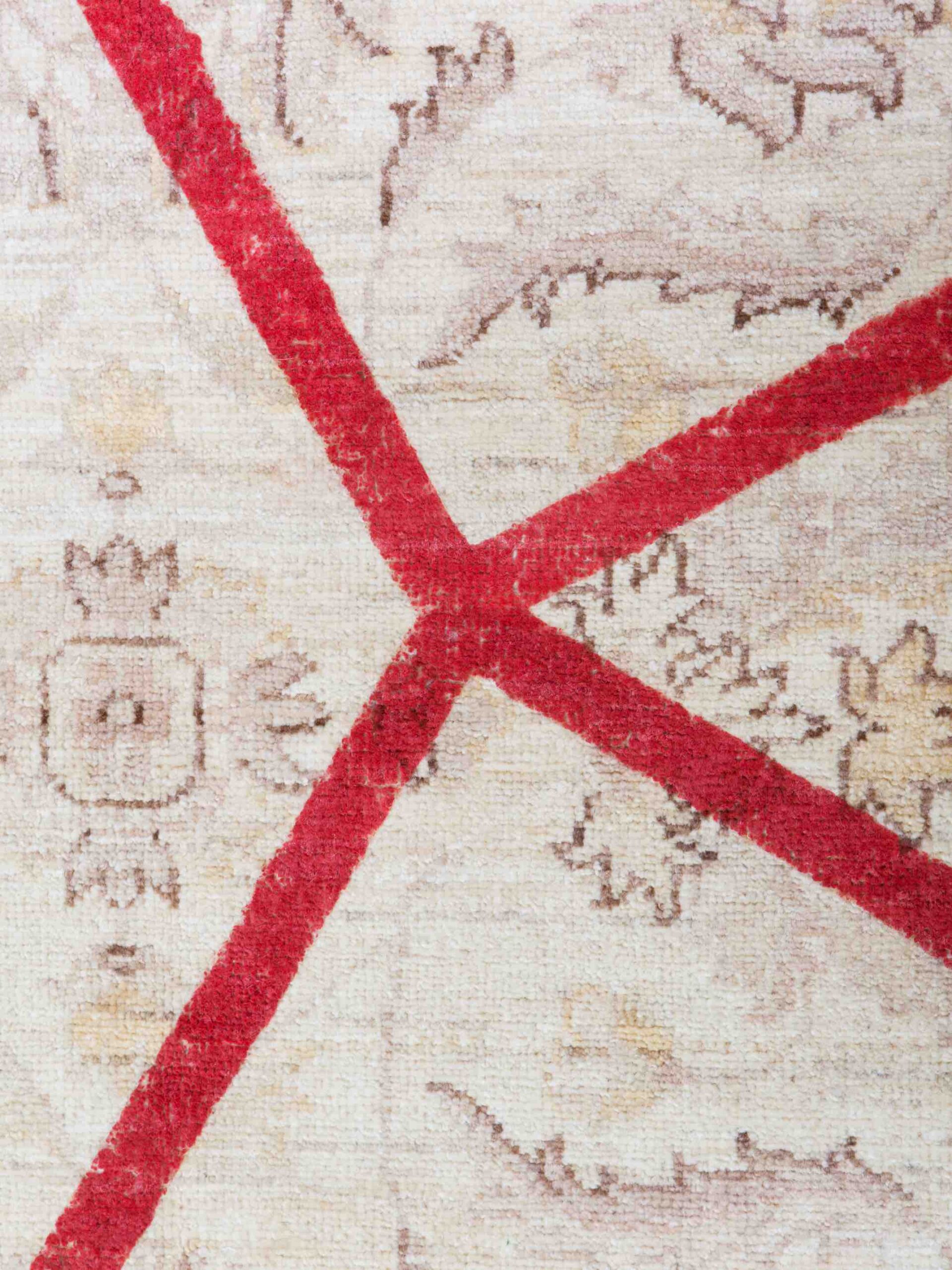 Tapete Double Layer Vermelho Designer