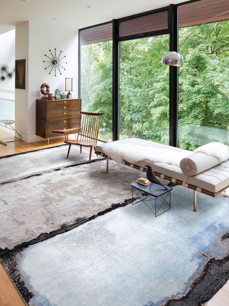 Tapete Abstracto Feito à Mão Luxury