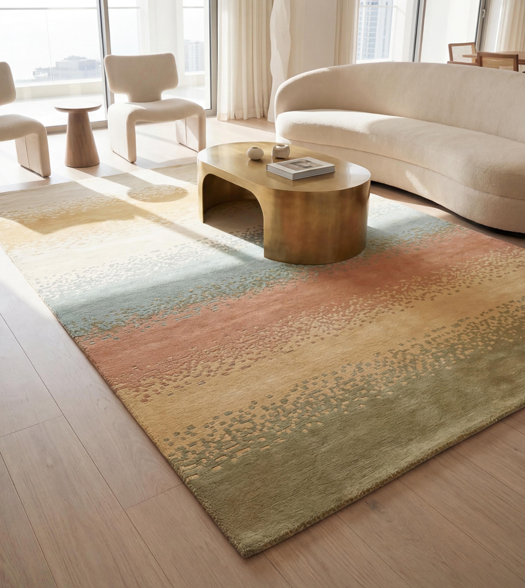 Tapete Desert Bands Multi