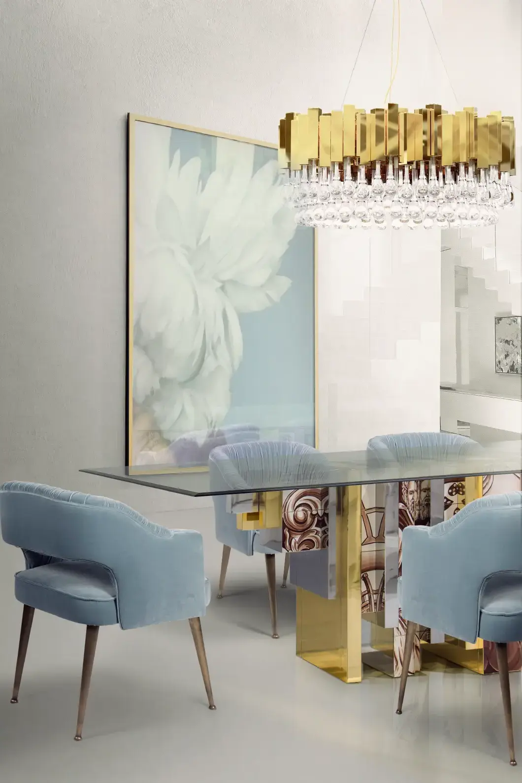 Candeeiro suspenso prestígio