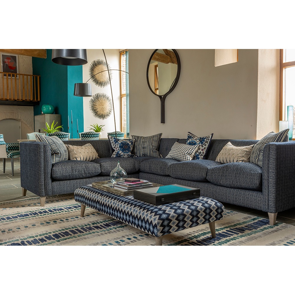 Almofada Alexi Indigo 50 × 50