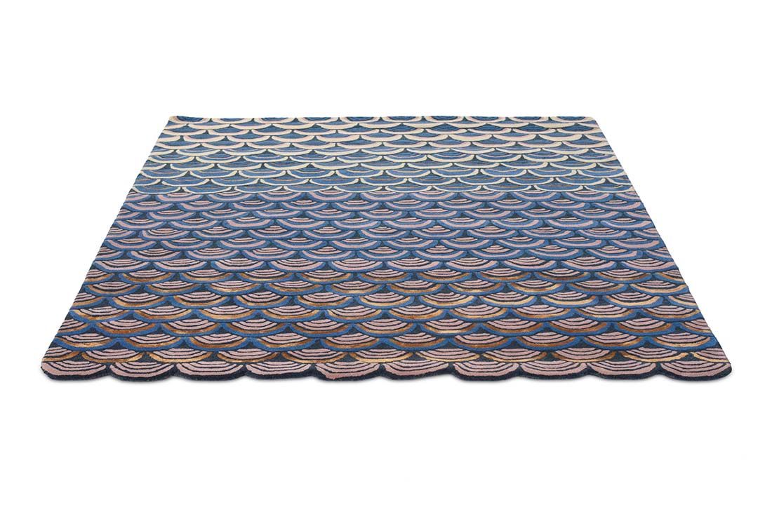 Tapete Masquerade Azul | Tamanho: 250 × 350 cm