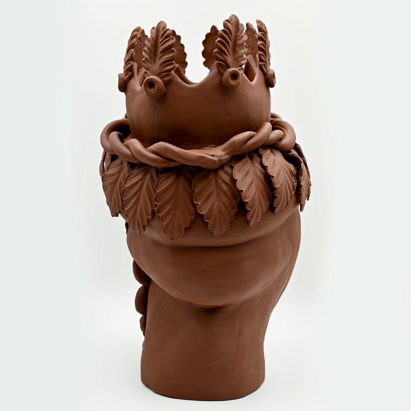 Escultura Moor's Head castanha