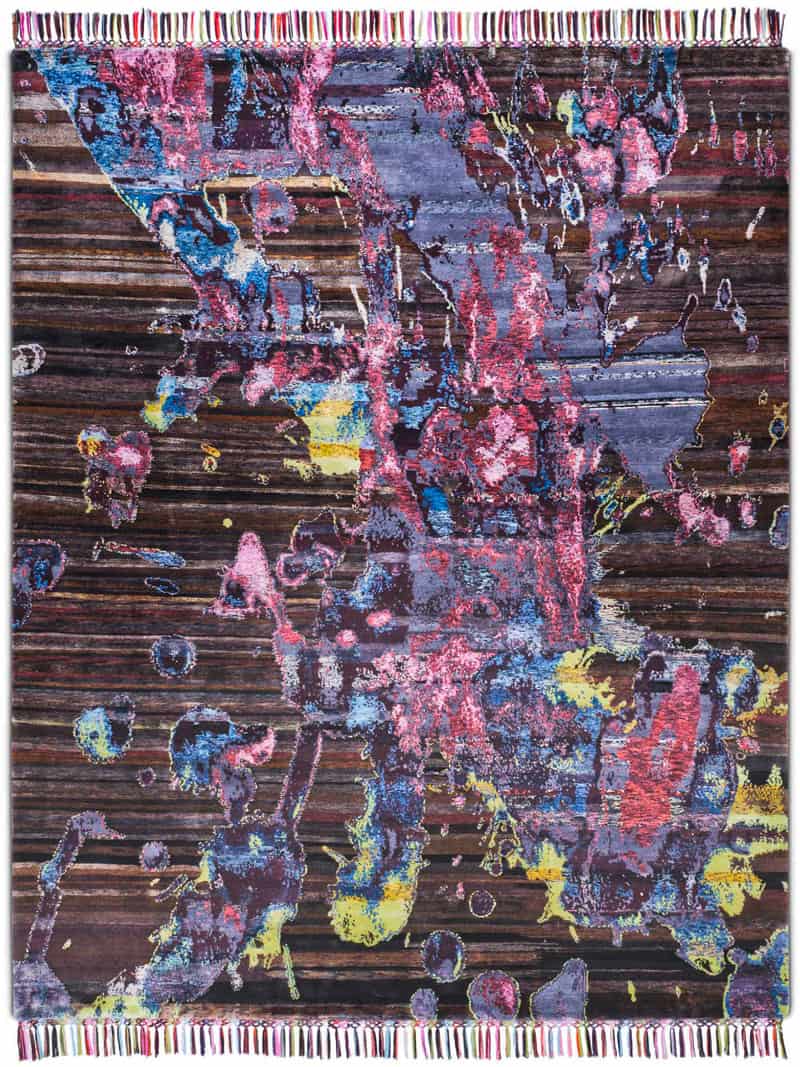 Tapete Eco Feito à Mão Luxury | Tamanho: 140 × 210 cm