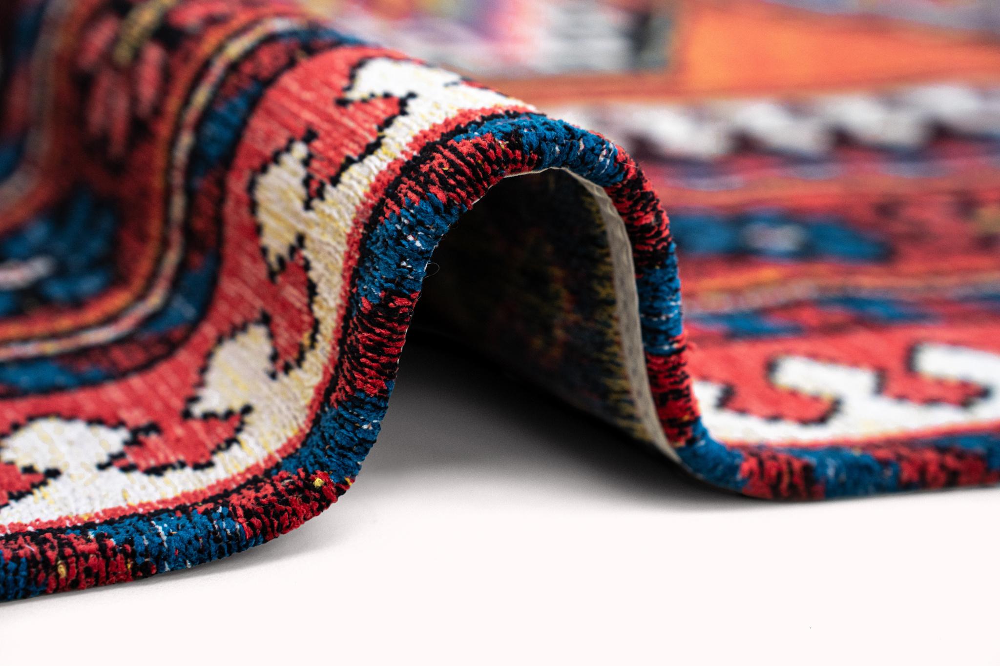 Tapete Red Mix 9844 | Tamanho: 140 × 200 cm