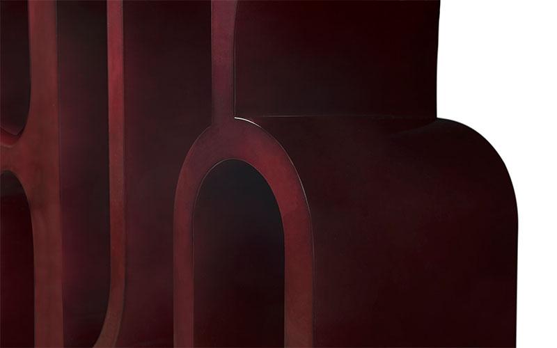 Consola Premium Vermelha Brilhante