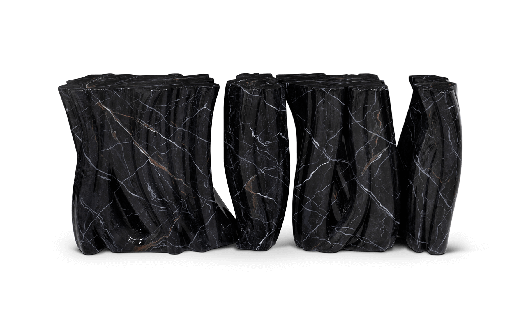 Aparador Monochrome falso mármore premium