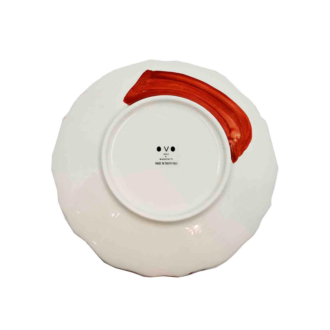 Prato cerâmico artesanal