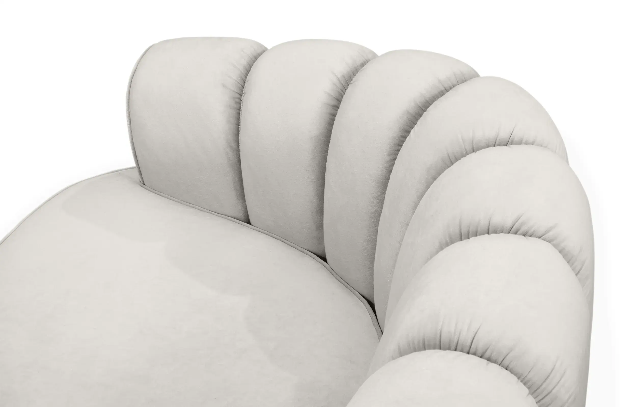 Sofá Redondo 2 Lugares Lustre