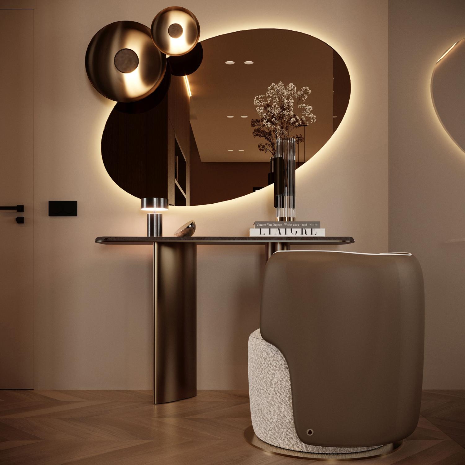 Consola Bon Ton em Mármore