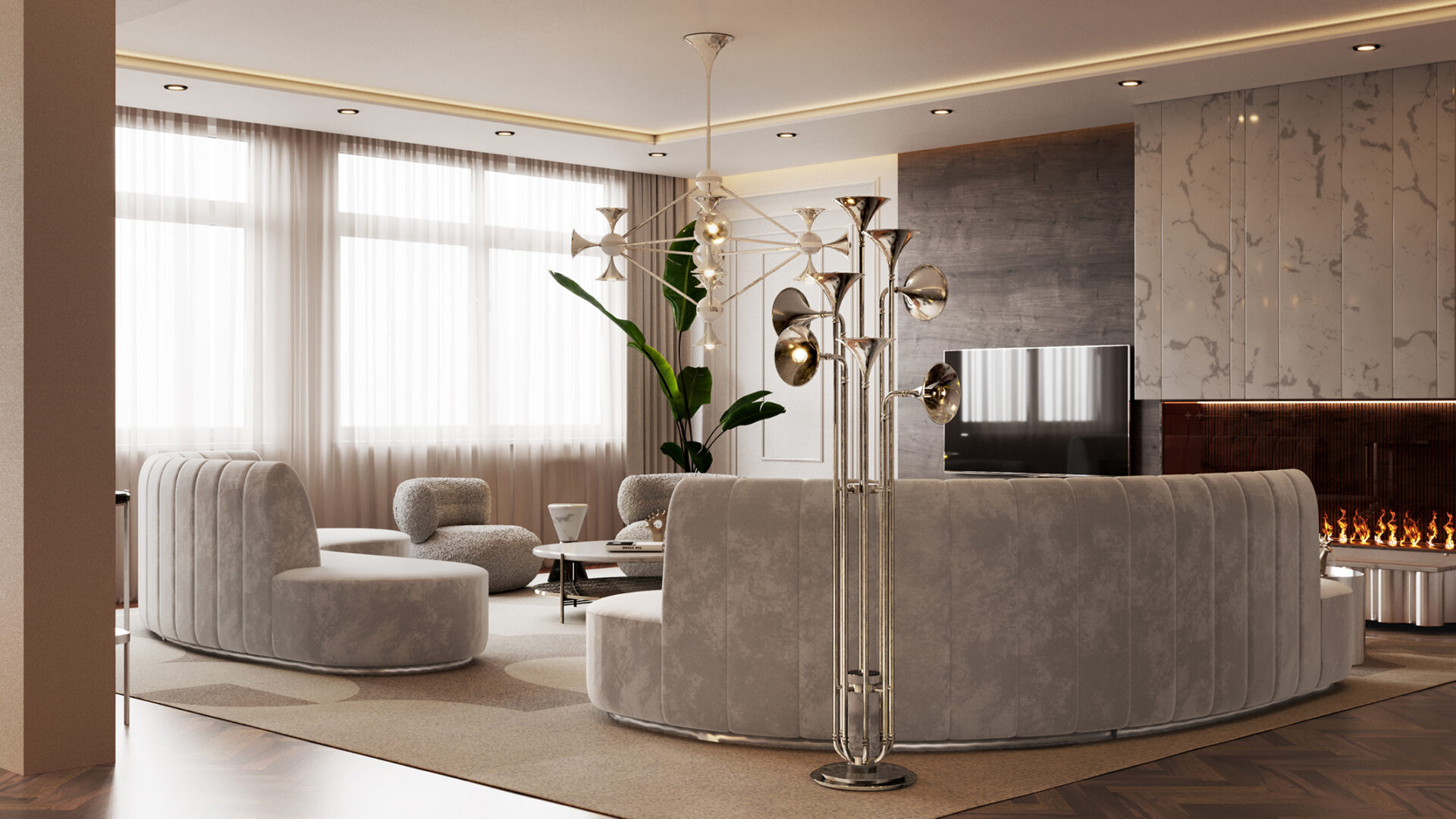 Candeeiro de pé Maestro - 4