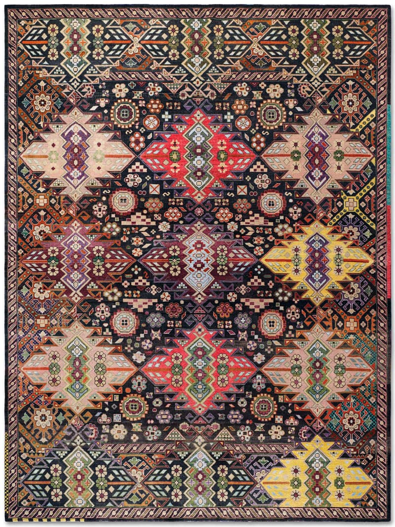 Tapete Original Natural Preto Luxury