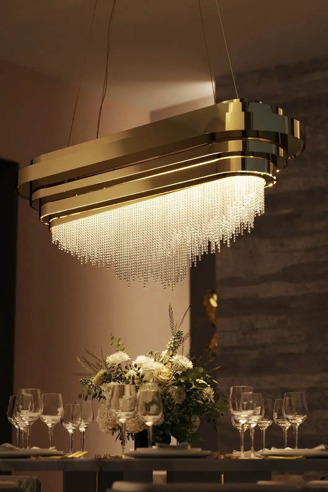 Candeeiro suspenso snooker Art Deco - 2