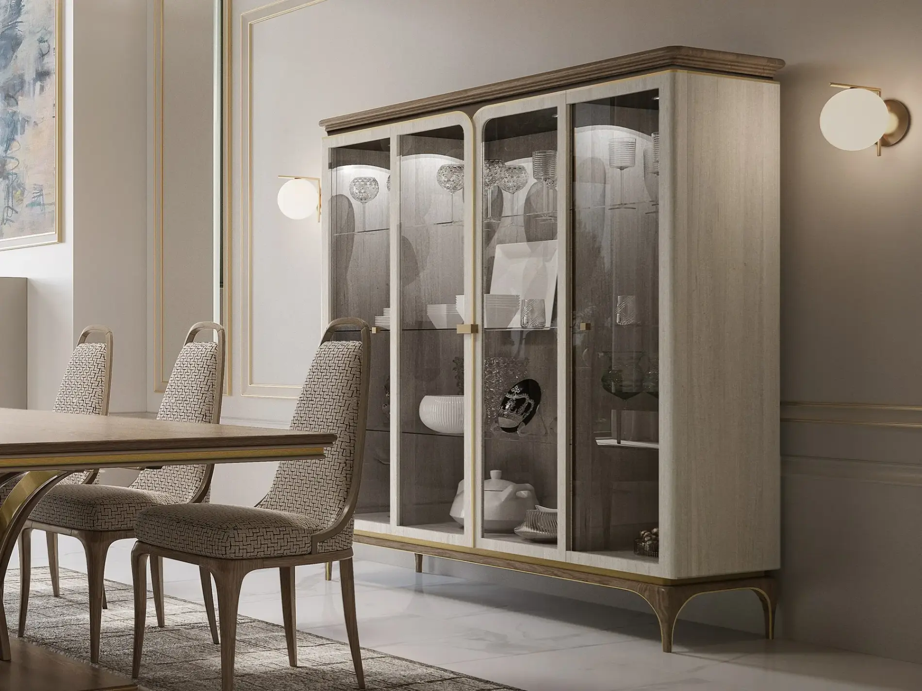 Armário italiano 4 portas