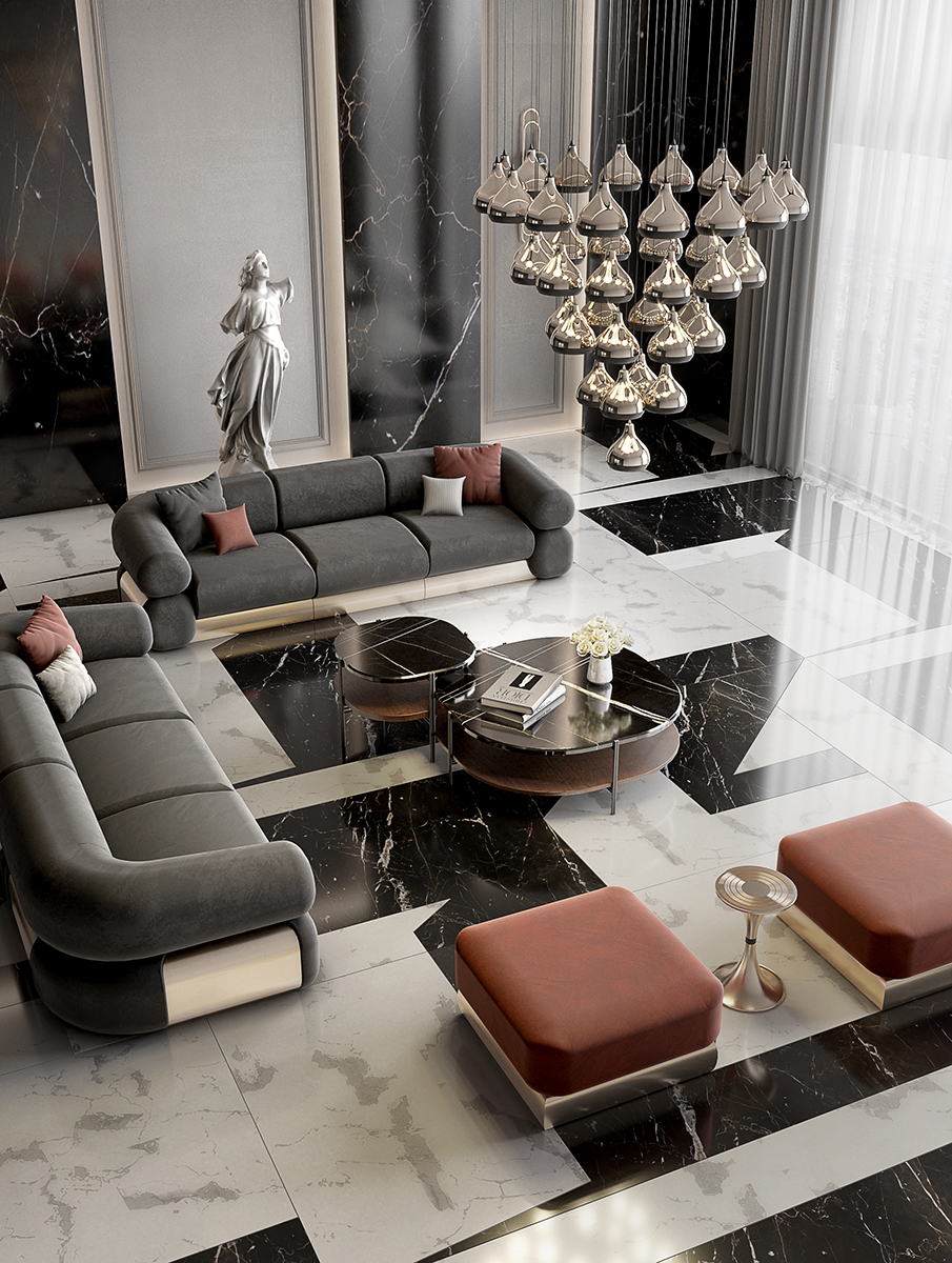 Candeeiro suspenso lustre Grace 41 - 10