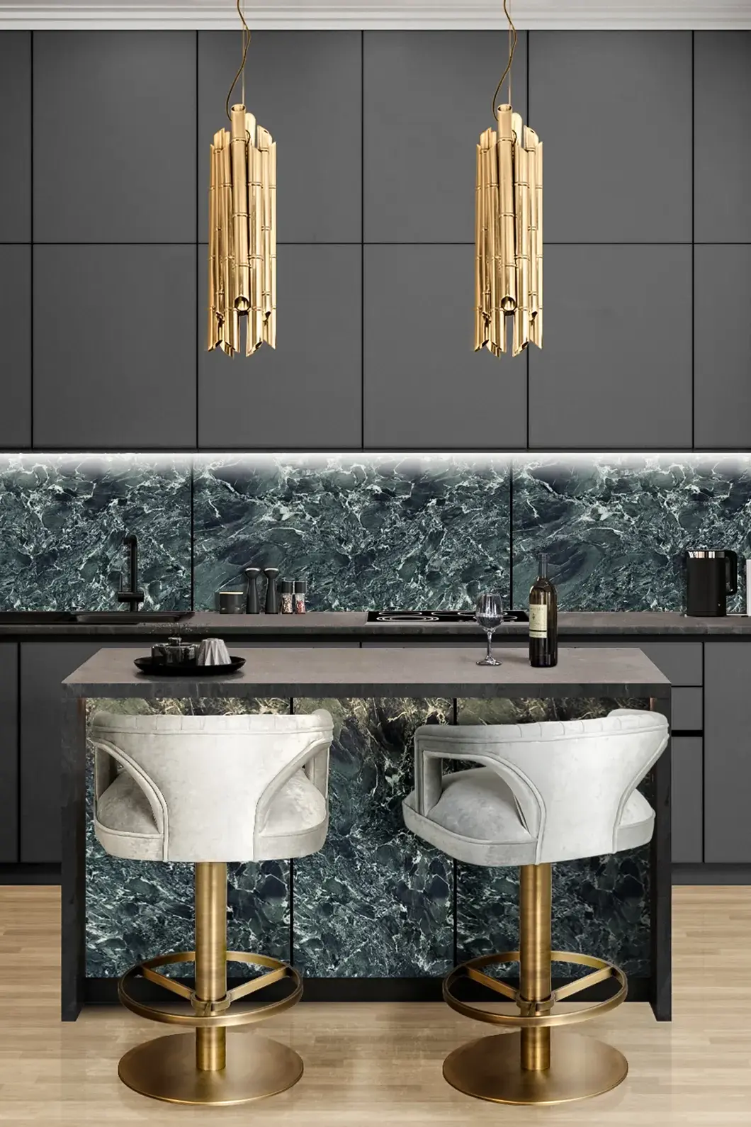 Banco balcão giratório Dune II - 2