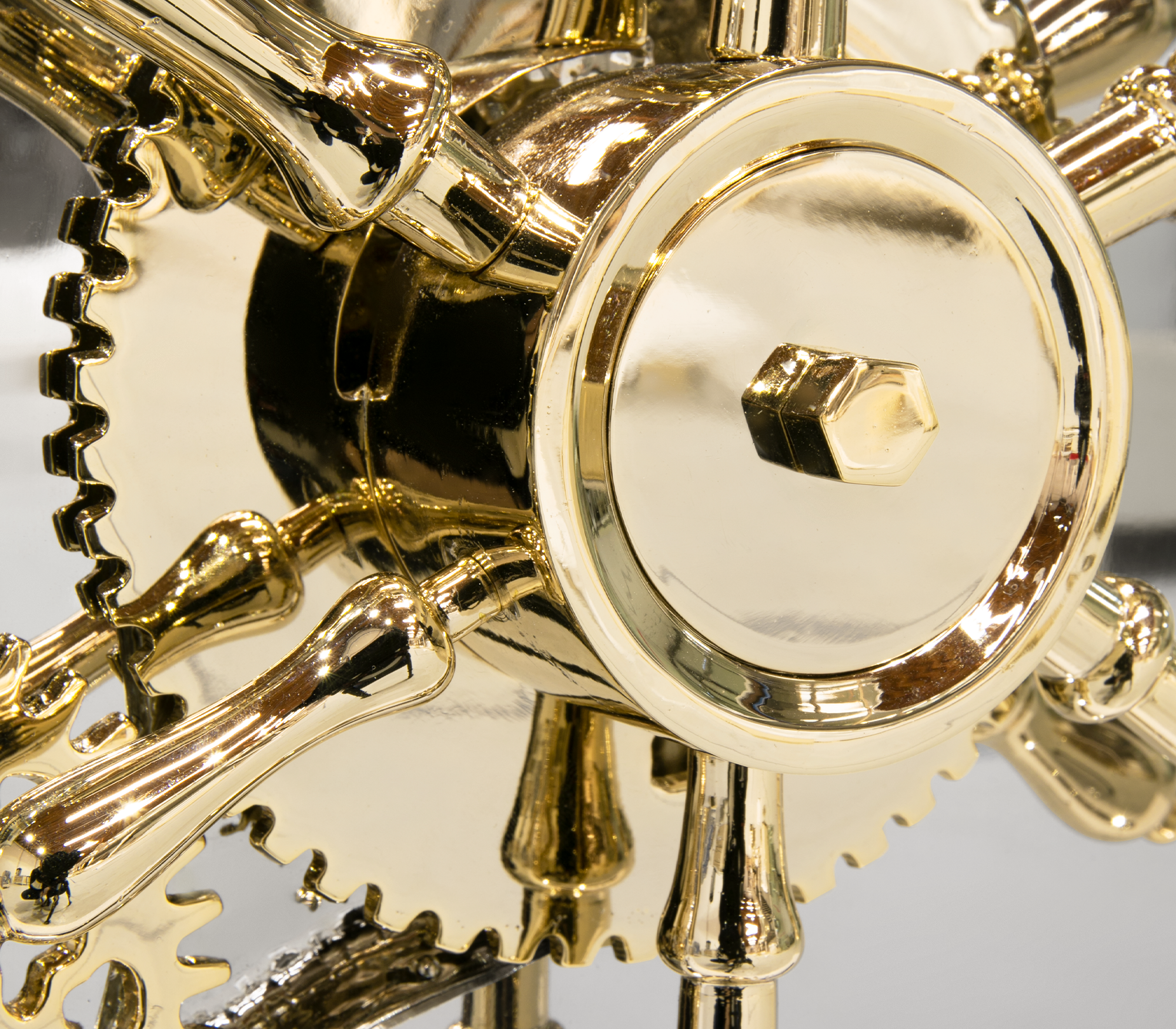 Cofre para Joias Prateado Tycoon