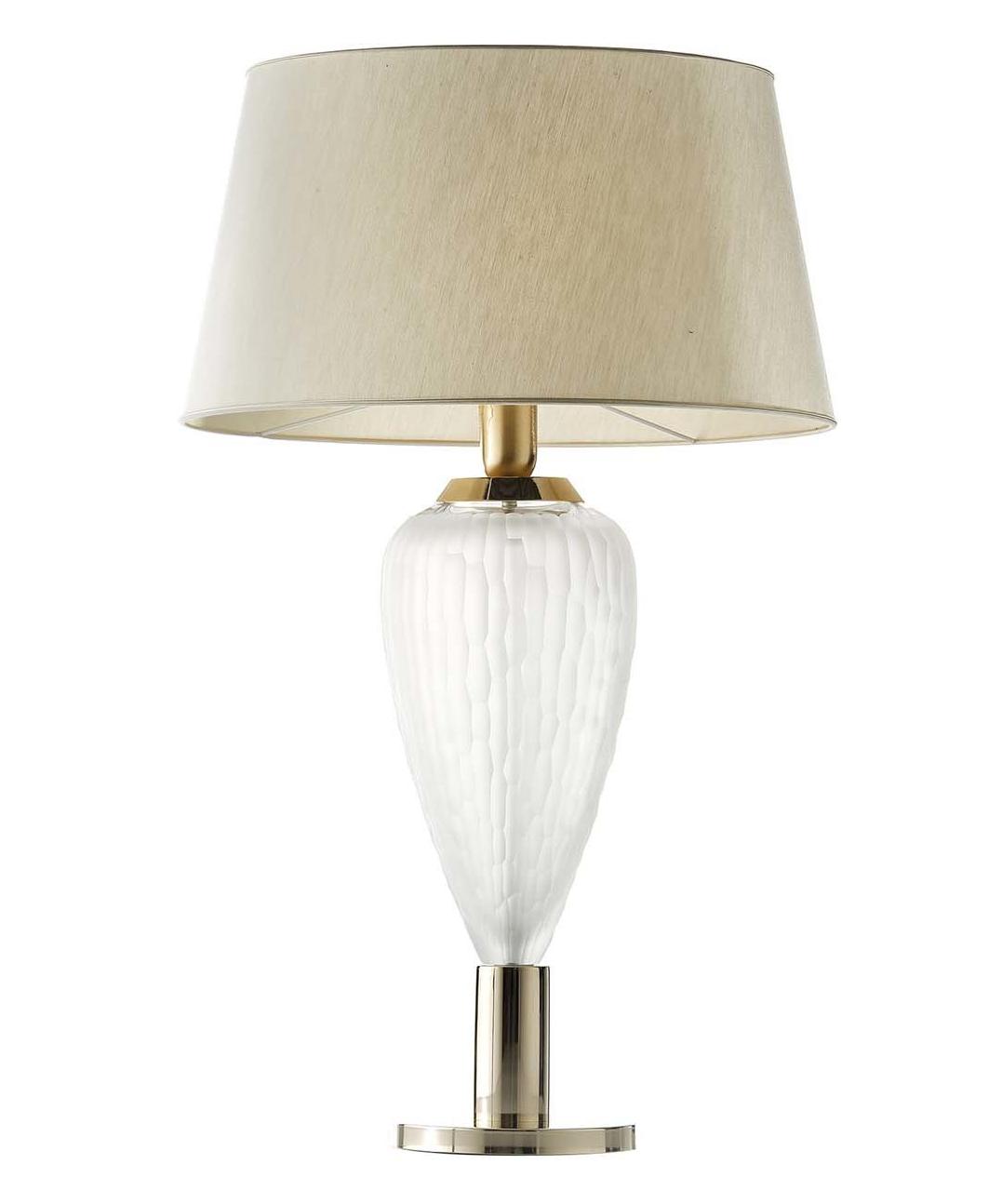 Candeeiro de Mesa Bee Nest em Cristal e Ouro Suave