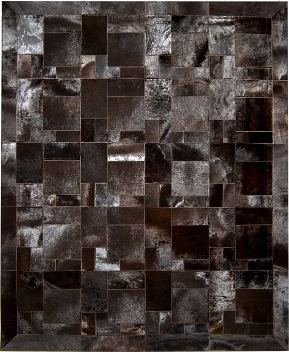 Tapete Pele de Vaca Puzzle col.1 | Tamanho: 140 × 180 cm