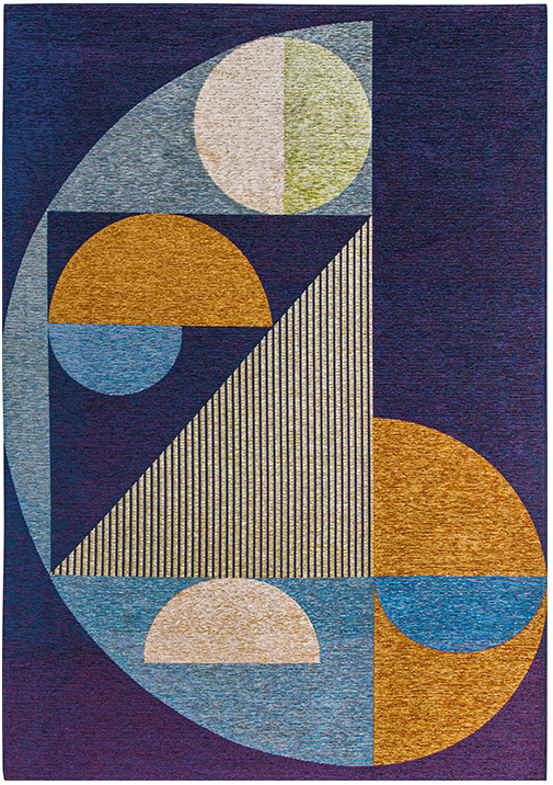 Tapete Geométrico Contemporâneo | Tamanho: 160 × 235 cm Tapete Geométrico Contemporâneo | Tamanho: 160 × 235 cm