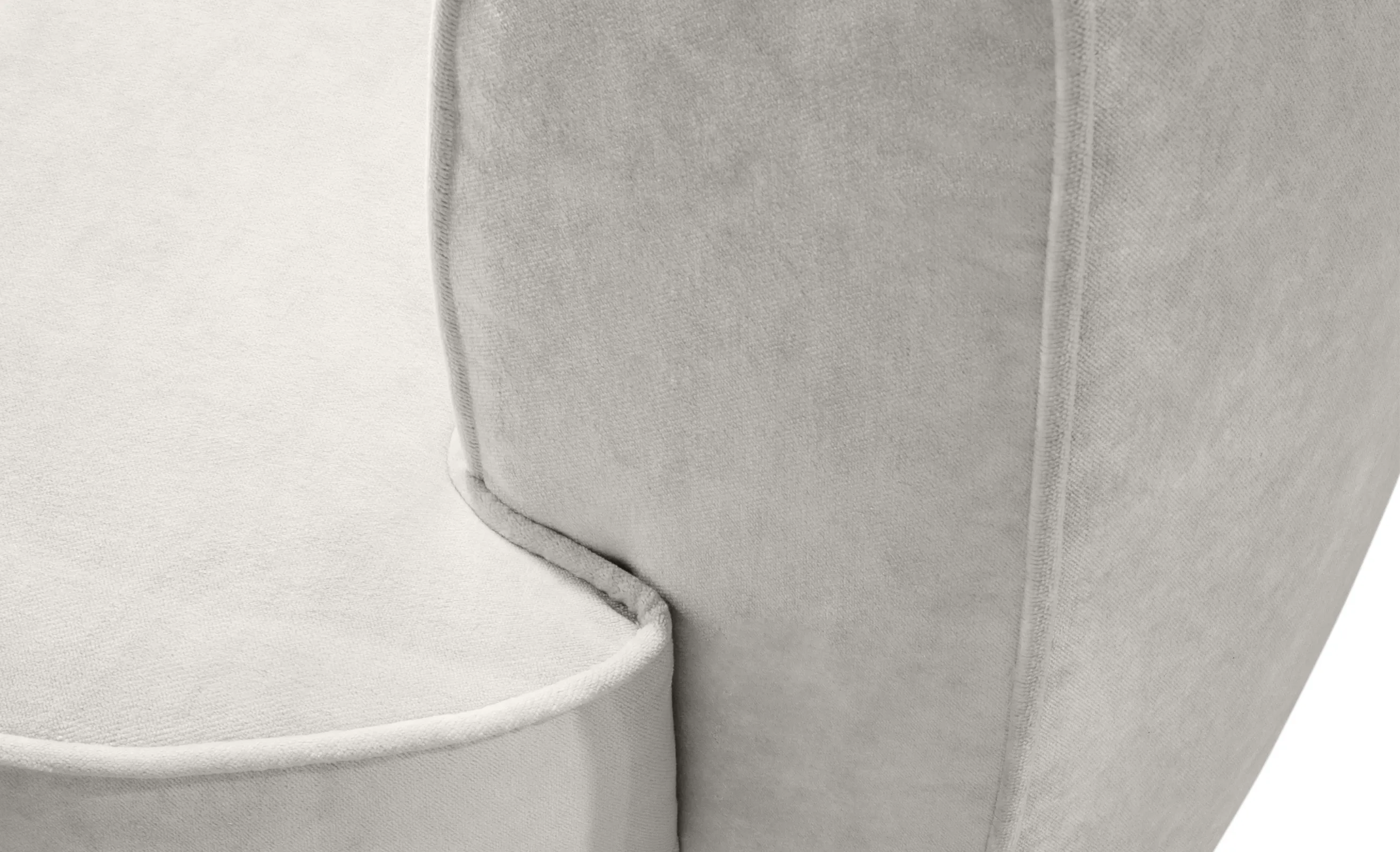 Sofá Redondo 2 Lugares Lustre