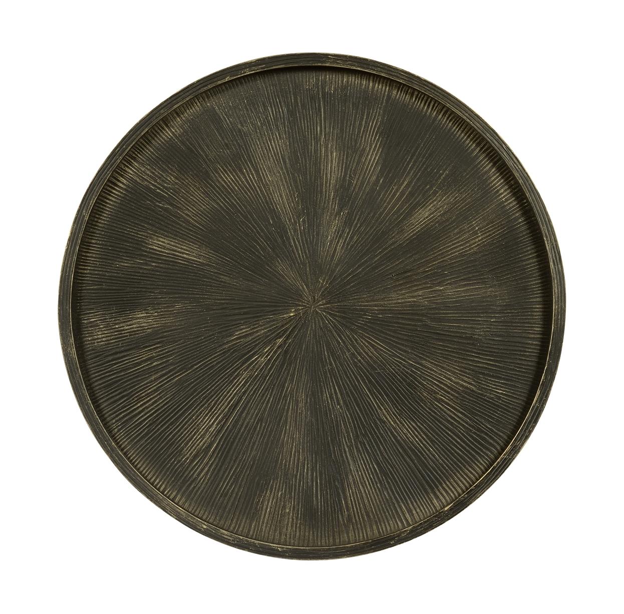 Mesa de Cocktail Ida com Acabamento Bronzeado