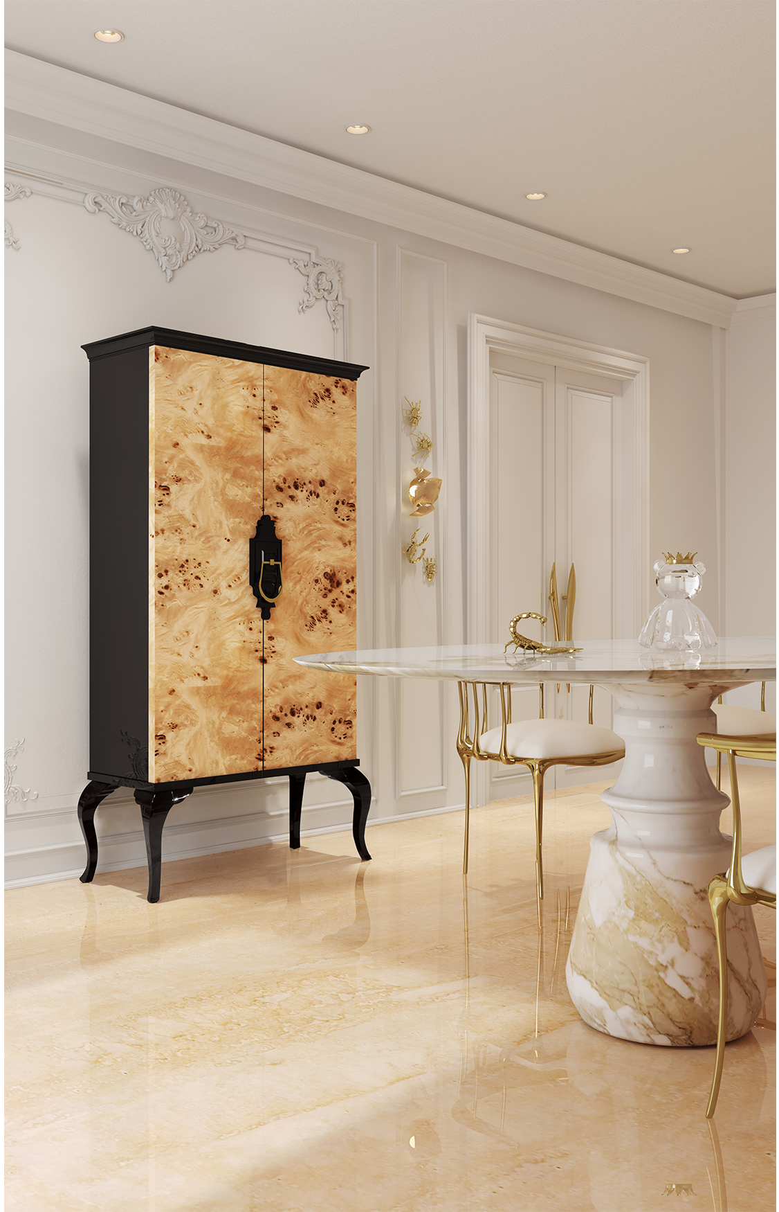 Armário Louvre choupo