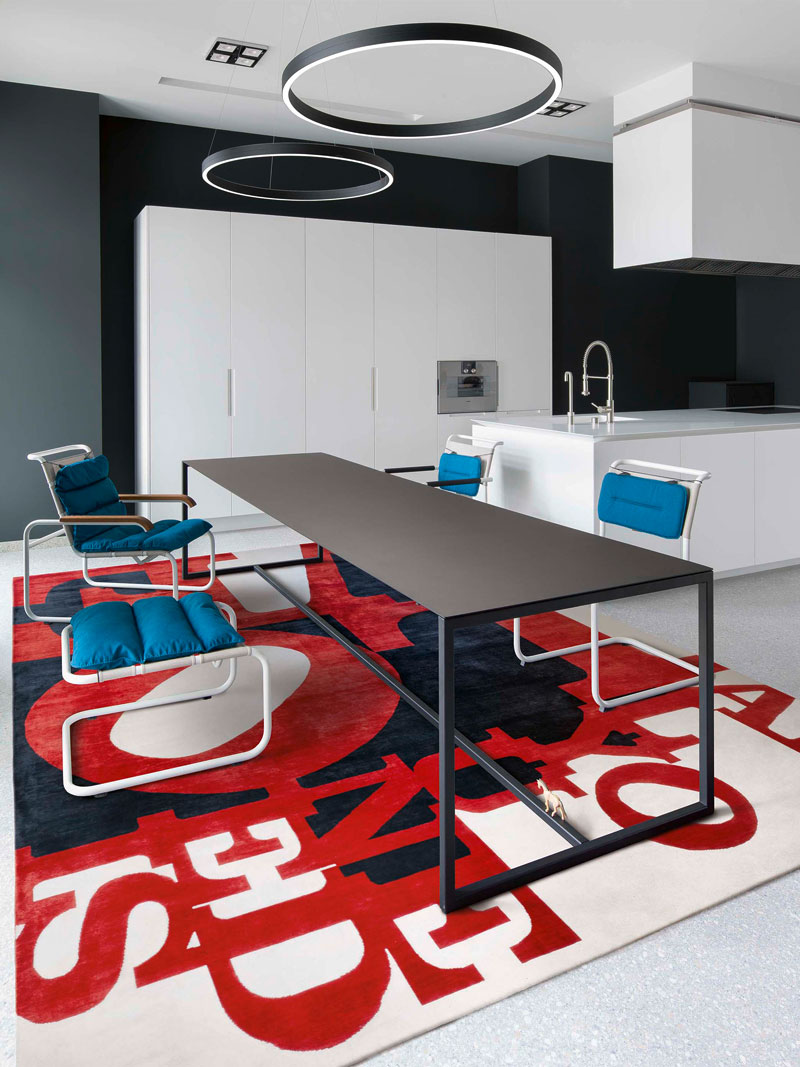 Tapete All You Need Is Love Luxury Feito à Mão